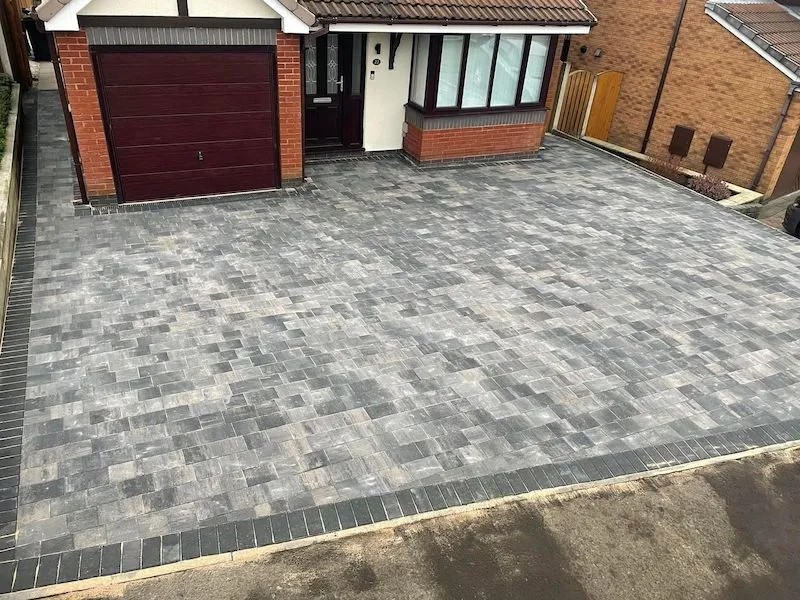Block paving